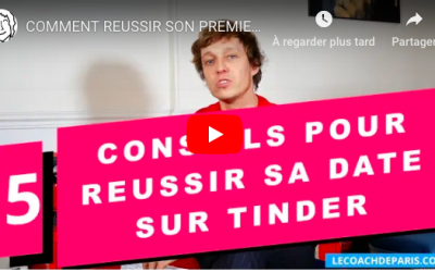 Comment réussir son premier rendez-vous sur Tinder ?